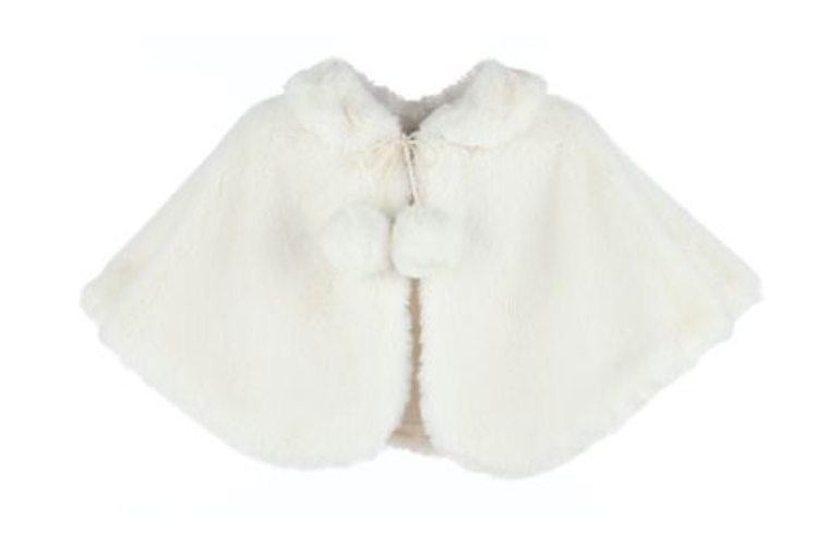 Ivory Fur Bolero
